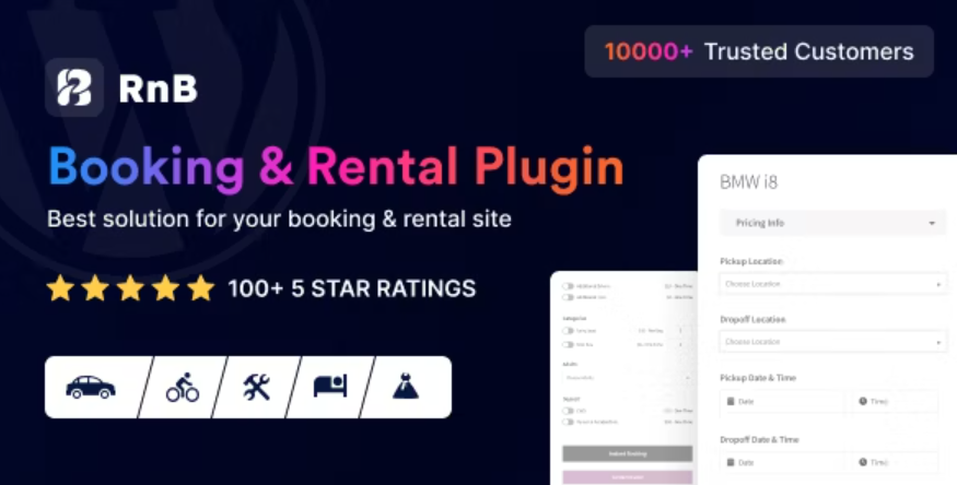 RnB v16.0.7 – WooCommerce 租赁和预订系统