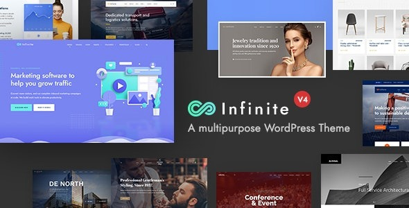 Infinite v4.0.6 – 多用途 WordPress 主题