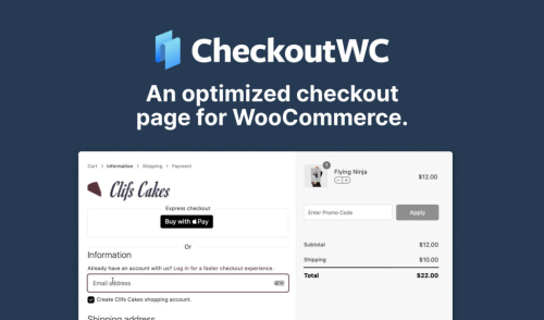 CheckoutWC v9.0.25 -针对WooCommerce的优化结账页面